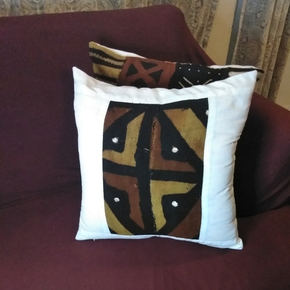 Mudcloth bogolan pillow cover - Picture 8 of 14